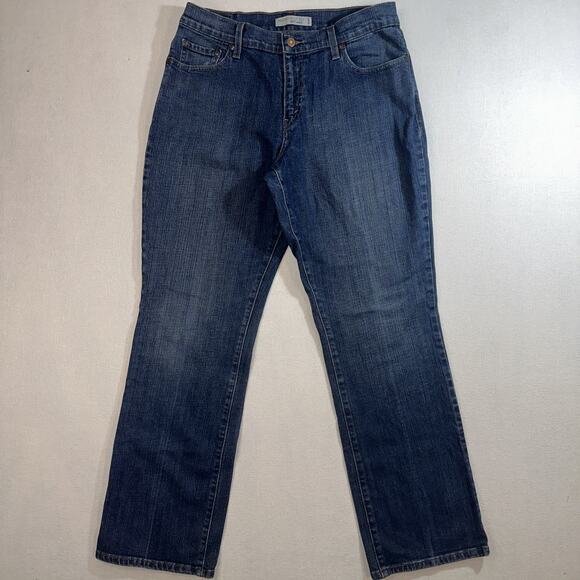 Levi's 550 Relaxed Boot Cut Women's Size 10M Blue Jeans Mid Rise Medium Wash - Picture 1 of 11